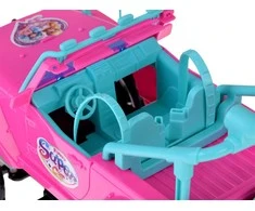 Jokomisiada Remote-controlled Rožinis CAR for dolls + boy and girl RC0734