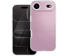 OEM dėklas, skirtas „iPhone 17 AIR“, spindinčios rožinės spalvos
