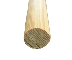 PLANED BEAM ROUND 28X28X2400 JOINT