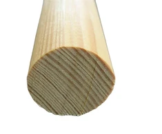 PLANED BEAM ROUND 44X44X2400 JOINT