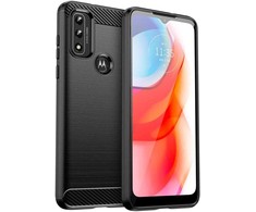 Hurtel Anglies dėklas, lankstus dangtelis, rankovė Motorola Moto G Play 2022 juoda