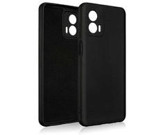 Beline Silicone Dėklas Motorola MOTO G73 juodos spalvos