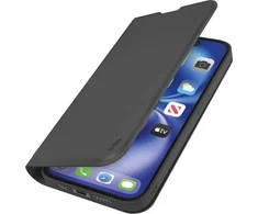 Apple SBS dėklas „Wallet Smooth“, skirtas iPhone 16e / 17e, su atlenkimu - Juodas