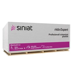 PLASTERBOARD GKB NIDA EXPERT 12.5X1200X3000