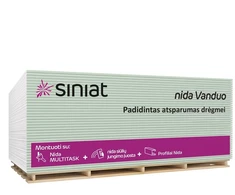 PLASTERBOARD GKBI NIDA WATER 12.5X1200X2600