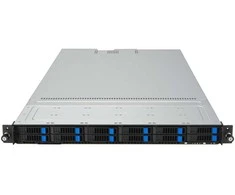 „Asus Rack“ platforma (1U) RS501A-E12-RS12U AMD Epyc 9005/9004 (12x NVMe/SATA HS, 2xM.2, 2x1Gbe, IPMI, 1+1 1600W)