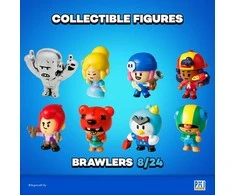 „Pmi Kids World BRAWL STARS“ 1 S1 FIGŪRĖLĖS – 8 PRABANGIŲ DĖŽUTĖS, B VERSIJA