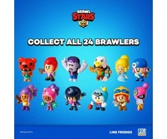 „Pmi Kids World BRAWL STARS“ 1 S1 FIGŪRĖLĖS – 8 PRABANGIŲ DĖŽUTĖS, C VERSIJA