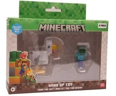 Pmi Kids World MINECRAFT S2 3D UŽVEDAMASIS ŽAISLĖLIS – VIŠTIENA IR ŽOKĖJUS