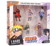 Pmi Kids World NARUTO SHIPPUDEN FIGŪRĖLĖS - 6 PRABANGIŲ LEIDIMO C VERSIJA