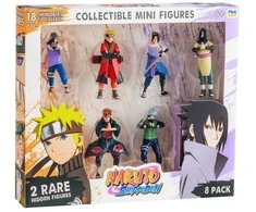 Pmi Kids World NARUTO SHIPPUDEN FIGŪRĖLĖS - 8 PRABANGUS LEIDIMAS, B VERSIJA