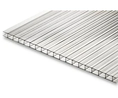 POLYCARBONATE SHEET 0.6 x 105 x 200 cm.. CLEAR
