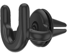 Popsockets Car Vent 2 + PopGrip Holder - Juodas