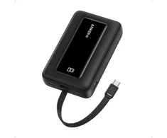 Power bank Anker A1689H11. 20000 mAh. 30 W. juodas
