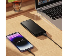 Powerbank 10000 mAh 2A 10W Hoco J153 juodas