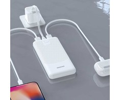Powerbank Dudao K10 10000mAh 2.4A 2 x USB-A - juodas