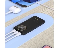 Powerbank Dudao K12 10000mAh PD22.5W USB-A, USB-C - baltas