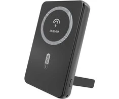 Powerbank Dudao K14S+ 10000mAh 20W USB-A / USB-C / MagSafe with stand - juodas