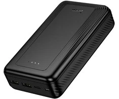 Powerbank Hoco 20000 mAh 2A J165A juodas