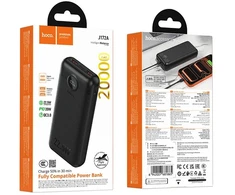 Powerbank Hoco 20000 mAh QC 22,5W+PD 20W LED J172A baltas