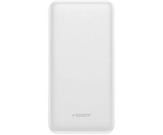 Powerbank Veger A10 (W1065) 2A 10000 mAh baltas