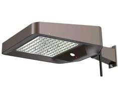 PowerNeed Nepriklausomas saulės energija varomas LED gatvės šviestuvas su programėlės valdymu, PIR jutikliu ir dideliu šviesos srautu