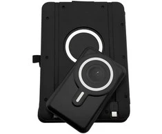 PowerNeed ES10000-4 power bank 10000 mAh Wireless charging Juodas