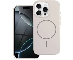 OEM dėklas, skirtas „iPhone 16 PRO Premium Glossy Mag Cover“, suderinamas su „MagSafe“ ir kameros valdymo mygtukais. Baltas.