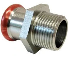 Press fitting Assotherm reducing. MM. 3/4 . Ø28 mm
