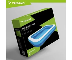 Inflatable pool 262x175x50cm Trizand