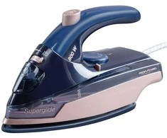ProfiCare PC-DB 3125 Garų lygintuvas Ceramic soleplate 800 W Mėlyna, Rose
