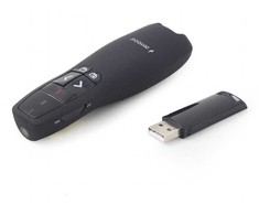 Projektorius Gembird WP-L-12 wireless presenter RF Juodas