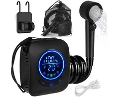 Trizand 8000mAh battery-powered travel shower