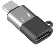 Puluz 8-Pin to USB-C OTG Adapteris (Juodas)
