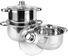 MAESTRO MR-2020-6M Puodų rinkinys 6 pieces