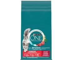 Purina Nestle Sausas kačių maistas - Purina One Sterilcat Jautiena 9,75 kg