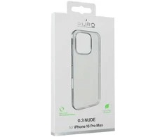 Silikoninis Puro 03 Nude Apple iPhone 16 Pro Max – dėklas telefonui skaidrus