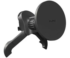 Puro Adjustable Car Holder, MagSafe Compatible - Juodas