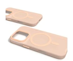 Silikoninis Puro Daylight MagSafe Apple iPhone 16 Pro - dėklas telefonui gelsvas