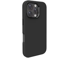 Silikoninis Puro Icon Mag Pro MagSafe Apple iPhone 16 Pro Max – dėklas telefonui juodos spalvos