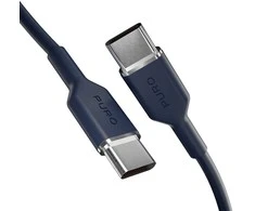 Puro ICON USB-C - USB-C laidas 1,5 m - Tamsiai mėlyna Mėlyna