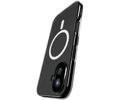 Puro Impact Clear D3O TPU+PC suderinamas su MagSafe dėklas skirtas Apple iPhone 17 – skaidrus