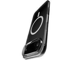 Puro Impact Clear D3O TPU+PC suderinamas su MagSafe dėklas skirtas Apple iPhone 17 Air – skaidrus