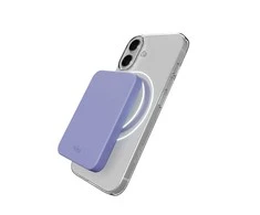 Puro Lite Mag TPU+PC dėklas, suderinamas su „MagSafe“, skirtas „iPhone 17“ – skaidrus su rausvu žiedu