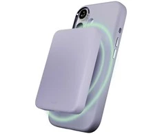 Puro Pure Icon Mag Pro Liquid Silicone dėklas skirtas Apple iPhone 17, suderinamas su MagSafe, su Camera Protection and Aluminum Mygtukai – rožinės spalvos