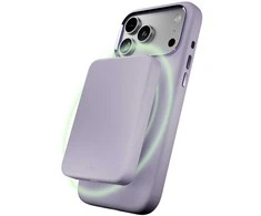 Puro Icon Mag Pro Liquid Silicone dėklas telefonui iPhone 17 Pro Max, MagSafe Compatible, with Camera Protection and Aluminum Mygtukai – Rožinė