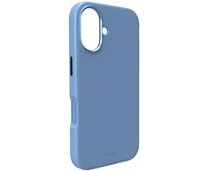Puro Icon Mag Pro Liquid Silikoninis dėklas for iPhone 17, MagSafe Compatible, with Camera Protection and Aluminum Mygtukai - Mėlyna