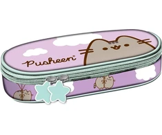 Pusheen Penal without tools. 23 cm x 12 cm. pink