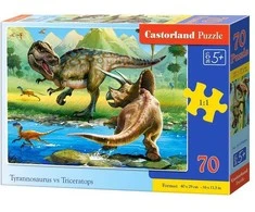 Castorland Dėlionė 70 vnt. - Dinozaurai