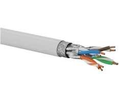 Q-LANTEC S/FTP cat.6A tinklo kabelis, susukta pora, LSOH